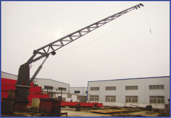 Marine Flow Boom Crane