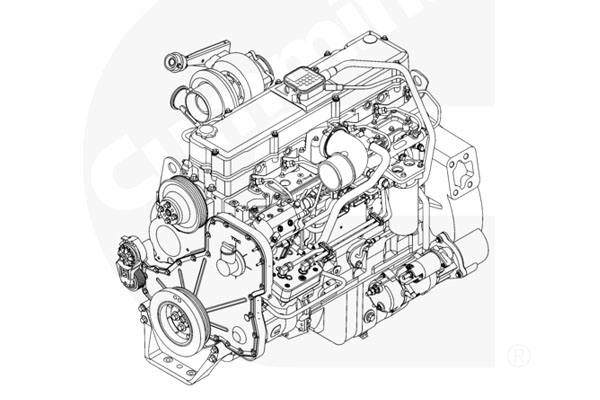 Cummins ISLe375 30 SO60095 каталог запчастей